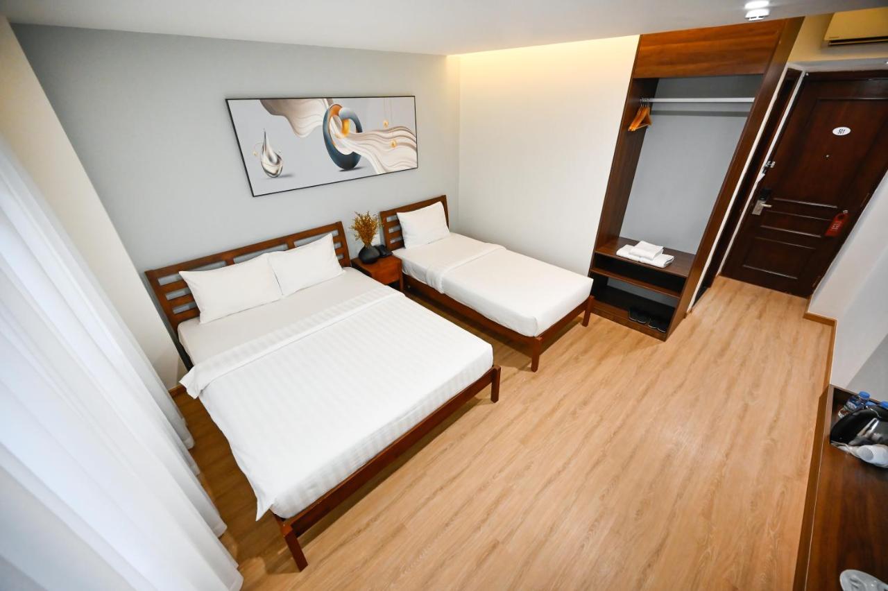 הו צ'י מין סיטי Pearl Central Hotel- Near Nguyen Hue Street מראה חיצוני תמונה